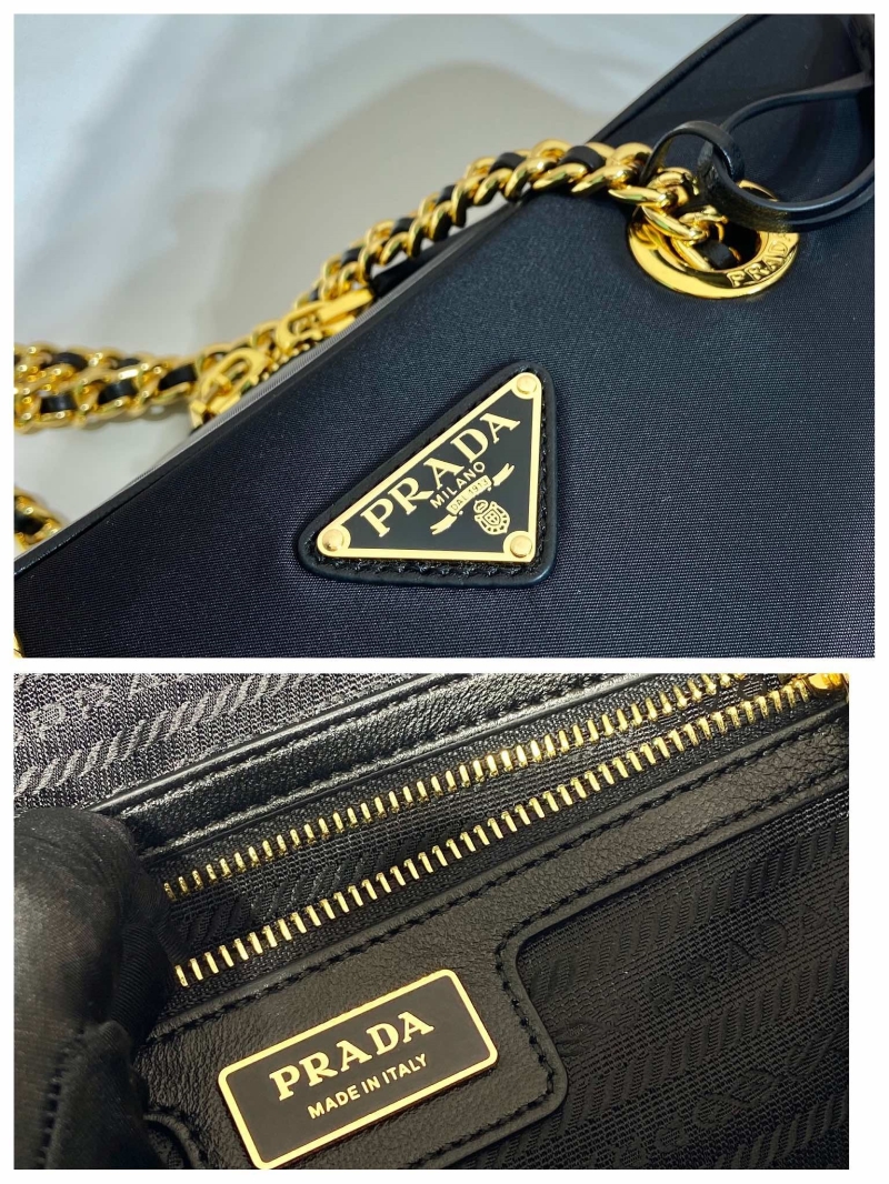 Pra*a top handle bags